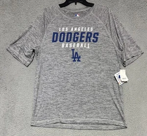 NUOVA MLB Original Merchandise Los Angeles Dodgers t-shirt uomo grande grigio ardesia - Foto 1 di 7