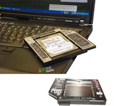 ORIGINAL CADDY FRAME HARD DRIVE IBM LENOVO THINKPAD T60 T61 Z60 Z61 FOR 2nd HDD