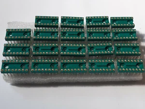 Socket WIRE WRAP 16 PIN AUGAT turned socket DIL16 - RARE - NOS (NEW) - Picture 1 of 4