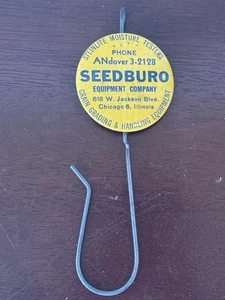 Adv Receipt Hook Bill Holder Seedburo Equipment Chicago Grain Grading Moisture - Picture 1 of 3