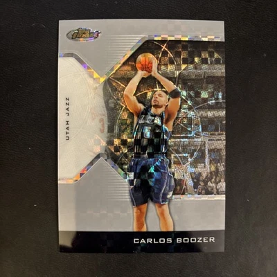 2004-05 Topps Finest - Carlos Boozer #16 X-Fractor/199 Foto 1 de 2