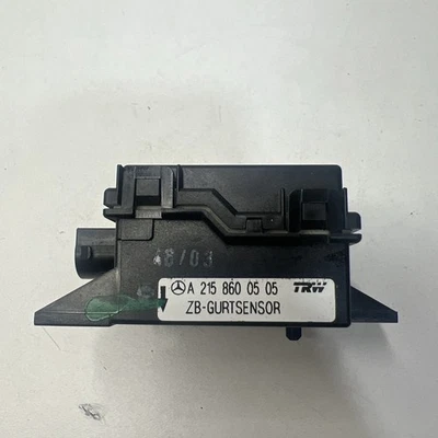 03-06 MERCEDES BENZ R230 SL500 SL550 CINTURÓN DE SEGURIDAD RETRACTOR SENSOR OEM Foto 1 de 4