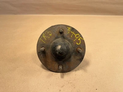 Conjunto original de cubo de roda dianteira Triumph TR3 TR4 TR6 - Imagem 1 de 4