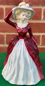 Coalport Lady Figur Margaret Ladies of Fashion Bone China fehlt eine Hand 21 cm - Bild 1 von 4