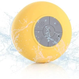 Altoparlante doccia impermeabile Bluetooth DGN (Giallo) - Foto 1 di 4