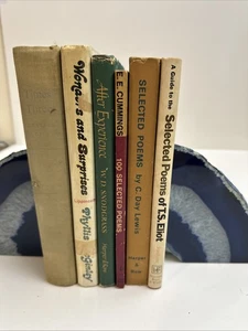 Lot Of 6 Vintage Books Of Poetry Dated 1954 - 1968 5 HC 1TB - Imagen 1 de 24