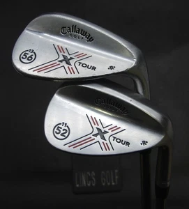 Set of 2 Callaway X Tour Forged Gap & Sand Wedges Regular Steel Shafts - Picture 1 of 6