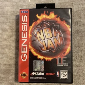 Sega Genesis - NBA Jam Tournament Edition TE solo custodia (no manuale no gioco) - Foto 1 di 7