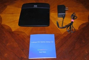 Linksys N750 Router Wi-Fi Wireless Dual Band + Porte USB Gigabit Wi-Fi App EA3500 - Foto 1 di 1