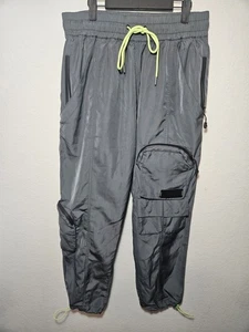 Herren John Geiger Cargo Utility Hose Streetwear Grau GF 01 Kordelzug Gr. XL Neu ohne Etikett - Bild 1 von 21