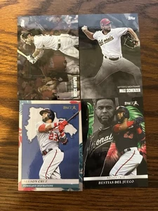 Washington Nationals Topps 4 card lot no dups Cruz Harper Scherzer - Picture 1 of 1