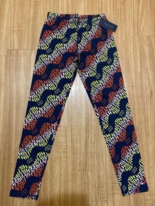 Tommy Hilfiger Girls Leggings Size: L (12/14) Multicolor NWT - Picture 1 of 4