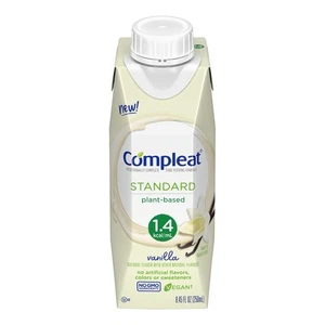 Nestle Compleat Standard 1.4 Cal Oral Supplement Vanilla 8.45 oz Carton 24 Ct - Picture 1 of 2