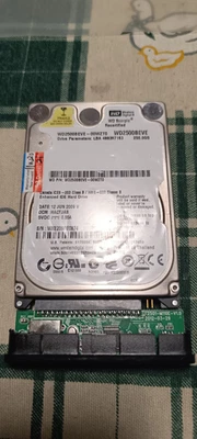Hard Disk 2,5 250 GB IDE Western Digital Scorpio 5400rpm WD2500BEVE - Immagine 1 di 4
