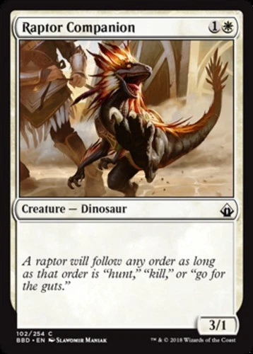 x1 Raptor Companion - Battlebond - NM - MTG - Image 1 of 1