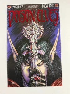 Cómics de Sirius de Poison Elves #1~ primera impresión ~ letras de papel de aluminio rojo ~ Drew Hayes 1995 - Imagen 1 de 13