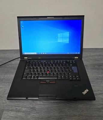 Lenovo ThinkPad T520 15.6" - Intel Core i5, 8GB, 750GB, Windows 10 Pro, WiFi - Image 1 of 3
