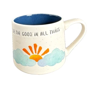 Mug Cup Coffee Tea Cocoa Soup See The Good in All Things Sun Clouds by Good Day - Picture 1 of 17