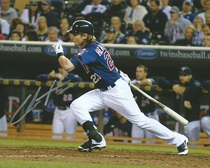 Chris Herrmann MINNESOTA TWINS Signed Autographed 8x10 Photo C5 COA GFA - Picture 1 of 1