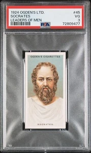 Socrates - 1924 Ogden's Leaders of Men  #45    PSA 3 - Picture 1 of 2