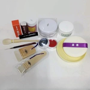 Geisha, Maiko or Kabuki White Oshiroi Shiro-Nuri 14 item Professional Makeup Set - Picture 1 of 11