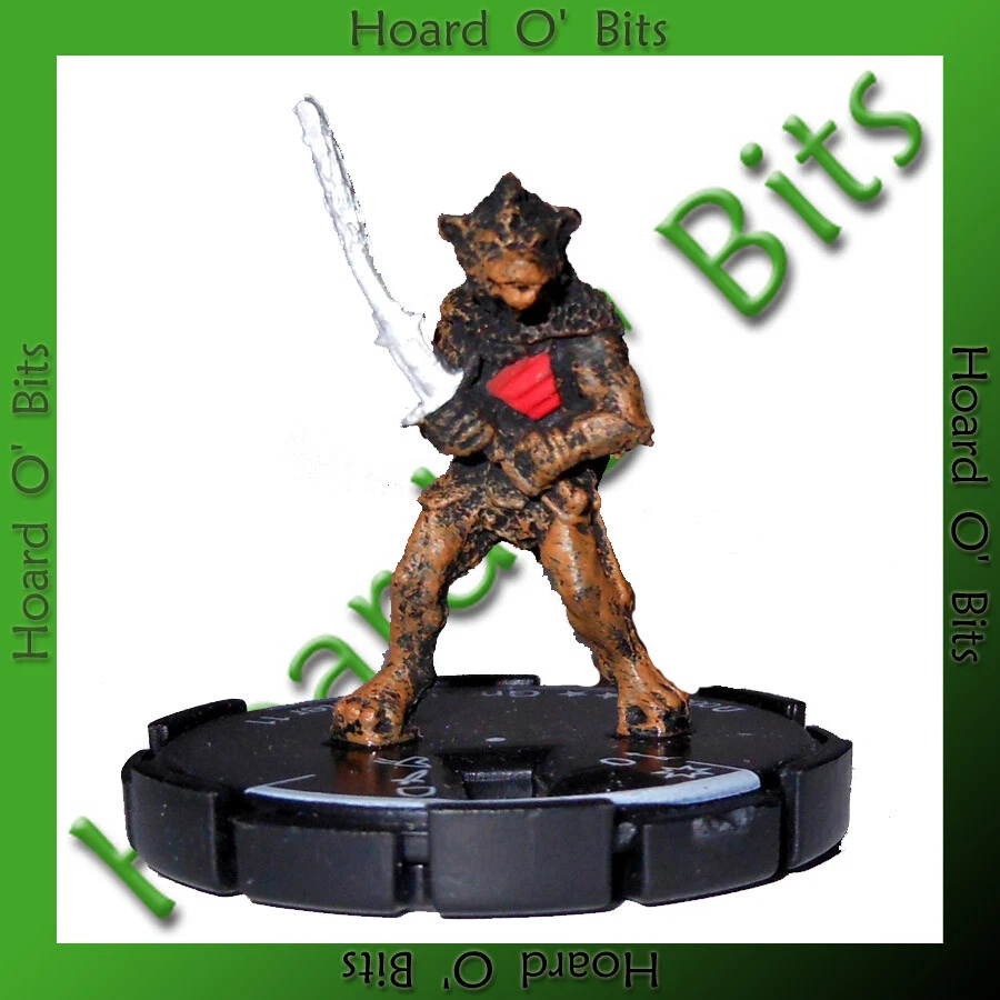 Mage Knight Dungeons - 003 GNOLL HUNTER con ESPADA - rojo Foto 1 de 1