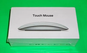WIRELESS BLUETOOTH WHITE APPLE IMAC MAC MINI LAPTOP PC COMPUTER SLIM TOUCH MOUSE - Picture 1 of 4