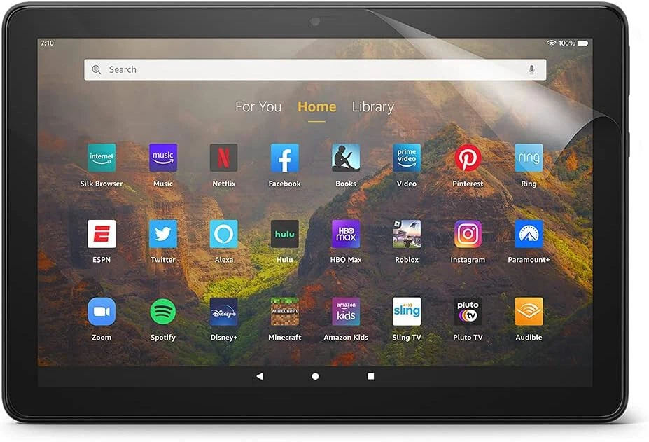 2pk NuPro Anti-Glare Screen Protector Amazon Fire HD 10 11th Gen New Sealed - Image 1 of 4