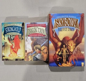 Dragon Star Trilogy Book 1-3 Melanie Rawn Paperback & Hardcover DAW Fantasy Lot - Picture 1 of 9