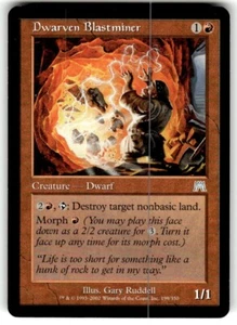 MTG Dwarven Blastminer Onslaught Uncommon - Picture 1 of 2