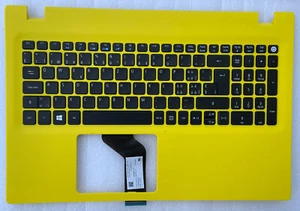 Keyboard Qwertz Swiss-German Acer Aspire E5-573 6B.MVUN7.024 Topcase Yellow - Picture 1 of 3