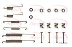 Brake Shoe Fitting Kit fits PEUGEOT 306 1.9D Rear 93 to 01 With ABS Apec Quality