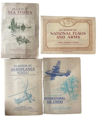4 X John player & Sons Cigarette Cards In Albums All Complete See Pictures. - Image 1 of 4