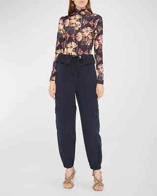 Pantalones de algodón estilo cargo Ulla Johnson Alden talla medianoche 6 nuevos con etiquetas $430 Foto 1 de 4