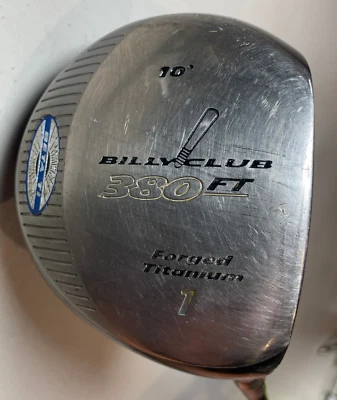 Billy Club 380 FT 1 Wood 10* RH Titanium Driver Ultralite 350 Graphite Shaft - Image 1 of 4