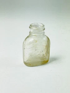 Vintage vetro trasparente BW & Co bottiglia medicina campione chimico piccolo 2"T .5oz - Foto 1 di 9