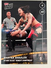 2019 Topps Now NXT #17 - SHAYNA BASZLER Retains Championship - Print Run 80