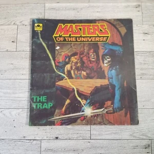 Vintage Masters of The Universe Golden Books The Trap Paperback Book 1983 - Picture 1 of 5