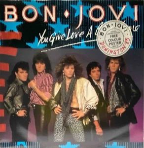 Bon Jovi - You Give Love A Bad Name - Vinyl UK - VERX-26 - Picture 1 of 3