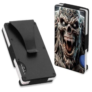 Collectible Gothic Monster old rock band music concert memorabilia rfid wallet - Picture 1 of 2