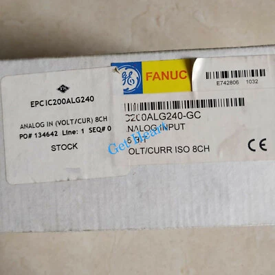 IC200ALG240-GC NEW For Fanuc ANALOG IN 8CH Free Shipping  FedEx or DHL or UPS - Image 1 of 2