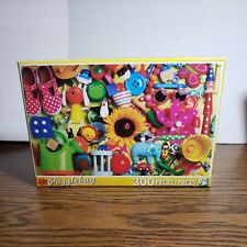 Puzzlebug 300 PC Puzzle 18.25" X 11" Colorful Drawing and Art Set