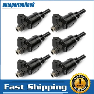 6 piezas inyectores de combustible 1427240 para BMW 325xi 325i 320i 325Ci 525i 2001-2005 2,5 L Foto 1 de 4