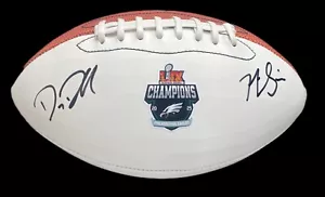 Nick Sirianni Big Dom DiSandro firmato autografo calcio Eagles Psa/Dna - Foto 1 di 4