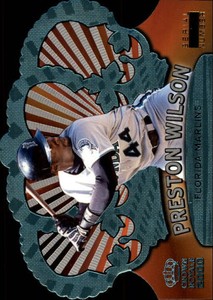 2000 Crown Royale Platinum Blue Marlins Baseball Card #59 Preston Wilson/75 