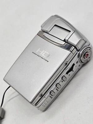 Handheld HD Camera Model DXG 581V HD Untested With Case - Image 1 of 4