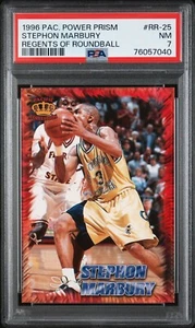 1996 Pacific Power Prisms Stephon Marbury #RR-25 Regents Roundball PSA 7 Pop 1! - Picture 1 of 2