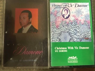 Vic Damone Live In Las Vegas & Christmas With tested EX cassette tapes - Image 1 of 3