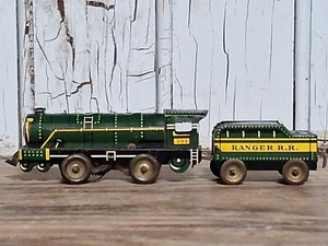 Seltener antiker Super Engine Ranger schneller Güterzug Eisenbahn Spielzeug bitte lesen - Bild 1 von 13