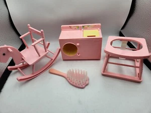 Playskool Dollhouse-My Little Laundry-Washer/Dryer W/rocking Chair, Baby Chair - Picture 1 of 10